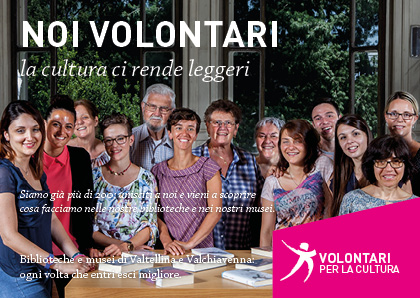 La cartolina "Noi Volontari"